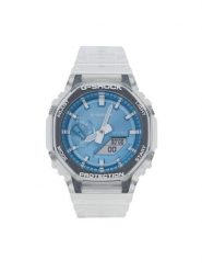 G-Shock Zegarek GA-2100BM-7A2ER Przezroczysty. Analogowe zegarki męskie G-Shock. Za 529.99 zł.