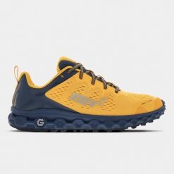 Buty do biegania męskie, Inov-8 Parkclaw G 280. Niebieskie buty do biegania męskie Inov-8, bez wzorów, z gumy, bez zapięcia, do biegania. Za 814.00 zł.