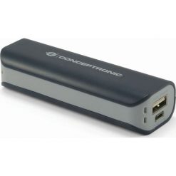 Powerbank Conceptronic 2200mAh (CPOWERBK2200). Szare powerbanki Conceptronic. Za 45.70 zł.