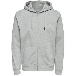 Only&Sons Męska Bluza Z Kapturem Z Podszyciem Z Kapturem I Kapturem Lightgrey Melange (Rozmiar S). Bluzy z kapturem męskie marki Only&Sons. W wyprzedaży za 107.00 zł.