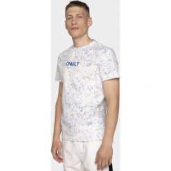 T-shirt męski TSM209 - kobalt allover. T-shirty męskie 4f. Za 69.99 zł.