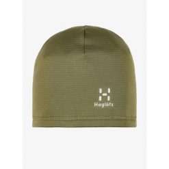 Czapka termoaktywna Haglofs L.I.M Winter Beanie. Zielone czapki męskie Haglöfs, bez wzorów, sportowe. Za 88.99 zł.