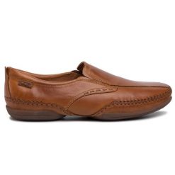 Półbuty Pikolinos. Brązowe codzienne półbuty męskie Pikolinos, bez wzorów, bez obcasa, bez zapięcia. Za 379.99 zł.