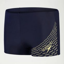 Spodenki kąpielówki męskie Speedo Medley Logo Aquashort. Niebieskie kąpielówki męskie SPEEDO, m, bez wzorów. Za 78.99 zł.