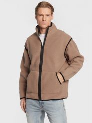 Redefined Rebel Polar Gregory 213184 Beżowy Loose Fit. Brązowe bluzy z polaru męskie Redefined Rebel, m, bez wzorów, z polaru, bez ramiączek, bez kaptura. Za 119.99 zł.