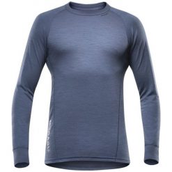 Devold koszulka męska Duo Active Man Shirt Night XL. Bielizna termoaktywna męska Devold, m, bez wzorów, ze skóry, bez ramiączek, outdoorowe. W wyprzedaży za 259.00 zł.