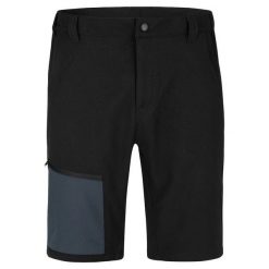 Męskie spodenki sportowe Loap Uzac czarne. Czarne szorty sportowe męskie LOOP, bez wzorów, sportowe. Za 240.99 zł.