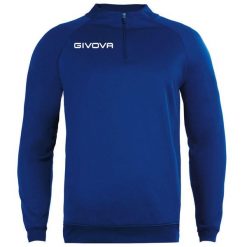 Bluza piłkarska dla dorosłych Givova Maglia Tecnica niebieska. Niebieskie bluzy nierozpinane męskie Givova, m, bez wzorów, sportowe, bez ramiączek, bez kaptura. W wyprzedaży za 113.75 zł.