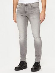 Calvin Klein Jeans Jeansy J30J326562 Szary Slim Fit. Szare jeansy męskie Calvin Klein Jeans, bez wzorów, z bawełny. Za 299.99 zł.