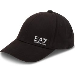Czapka z daszkiem EA7 EMPORIO ARMANI - 275692 8A816 00121 Black/White. Czarne czapki męskie EA7 Emporio Armani, z bawełny. Za 259.00 zł.