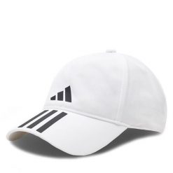 Czapka z daszkiem adidas. Białe czapki męskie ADIDAS, bez wzorów, sportowe. Za 69.99 zł.