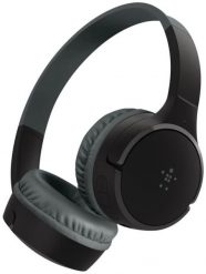 SOUNDFORM MINI WIRED ON-EAR/HEADPHONES - USB-C 3.5MM BLACK. Czarne słuchawki nauszne Belkin. Za 123.71 zł.