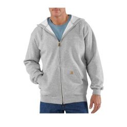 Bluza sportowa męska z kapturem Carhartt Midweight Hooded Zip Sweatshirt. Szare bluzy z kapturem męskie Carhartt, m, bez wzorów, z kapturem. Za 319.00 zł.