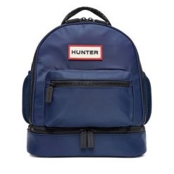 Plecak Hunter. Niebieskie plecaki męskie Hunter, bez wzorów. Za 149.99 zł.