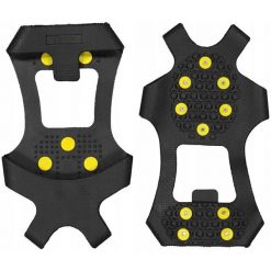 Nakładki antypoślizgowe na buty CMP 3B04557. Czarne buty trekkingowe męskie CMP, bez wzorów, bez zapięcia, trekkingowe. W wyprzedaży za 49.99 zł.