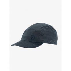 Czapka z daszkiem Fjallraven Abisko Trekking Cap. Niebieskie czapki męskie Fjällräven, bez wzorów, sportowe. Za 135.99 zł.