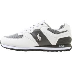 Polo Ralph Lauren SLATON PONY Sneakersy niskie white/museum grey. Buty sportowe na co dzień męskie marki Polo Ralph Lauren. W wyprzedaży za 356.30 zł.