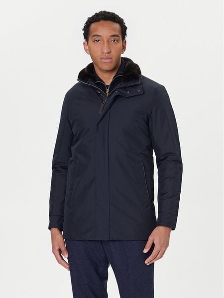 Paul&Shark Kurtka przejściowa 15312401 Granatowy Regular Fit. Niebieskie kurtki męskie PAUL&SHARK, m, bez wzorów, z syntetyku, bez ramiączek, bez kaptura. Za 3,139.00 zł.