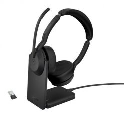 Jabra 25599-999-989 słuchawki/zestaw słuchawkowy Przewodowy i Bezprzewodowy Opaska na głowę Biuro/centrum telefoniczne Bluetooth Podstawka do ładowani. Słuchawki bluetooth Jabra. Za 915.99 zł.