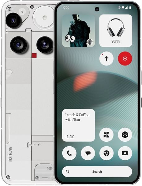 Smartfon Nothing Phone (3) 5G 16/512GB Biały (A10000025). Białe smartfony Nothing. Za 4,971.00 zł.