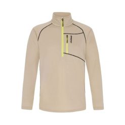 Polar 1/4 zip Protest Kody. Brązowe bluzy z polaru męskie Protest, bez wzorów, z polaru, sportowe, bez ramiączek, bez kaptura. Za 241.00 zł.