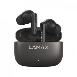 Słuchawki bezprzewodowe LAMAX SteelClips1 ANC BT 5.3 USB-C IPX5 8godz czarne. Czarne słuchawki bluetooth Lamax. Za 246.71 zł.