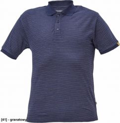 NOYO ESD POLO - koszulka polo - granatowy XL. Niebieskie koszulki polo męskie CERVA, m, bez wzorów, bez kołnierzyka, bez ramiączek. Za 108.19 zł.