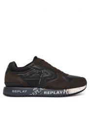 REPLAY Sneakersy GMS9I .000.C0008L Brązowy. Brązowe buty sportowe na co dzień męskie Replay, l, bez wzorów, ze skóry, bez ramiączek, bez kaptura. Za 419.99 zł.
