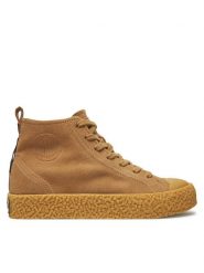 Palladium Trapery Palla Ace Rugged Sde 74328-284-M Beżowy. Brązowe buty zimowe męskie Palladium, bez wzorów, ze skóry, bez obcasa, bez zapięcia. Za 559.99 zł.