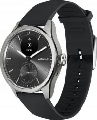 Smartwatch Withings Withings Scanwatch 2 - zegarek z funkcją EKG, pomiarem pulsu i SPO2 oraz mierzeniem aktywności fizycznej i snu (42mm, black). Czarne zegarki smartwatch Withings. Za 1,508.30 zł.