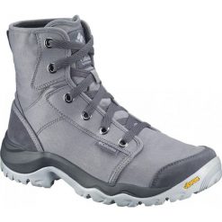COLUMBIA buty trekkingowe męskie Camden Chukka, Titanium Mhw Grey 41,5. Szare buty trekkingowe męskie Columbia, bez wzorów, z materiału, bez zapięcia. W wyprzedaży za 439.00 zł.