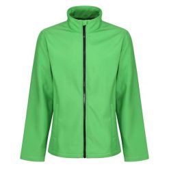 Męski Softshell Ablaze. Czarne kurtki softshell męskie Regatta, m, bez wzorów, z softshellu, bez kaptura, trekkingowe. Za 117.99 zł.