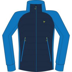 Kurtka narciarska Silvini Grado. Niebieskie kurtki narciarskie i snowboardowe męskie Silvini, bez wzorów, bez kaptura, rowerowe. Za 434.50 zł.