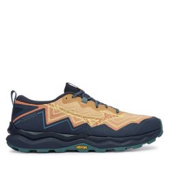 Buty do biegania Mizuno. Brązowe buty do biegania męskie Mizuno, bez wzorów, bez zapięcia, do biegania, mizuno wave. Za 629.99 zł.