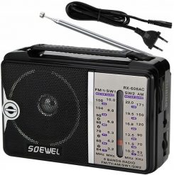 Radio Retoo Radio sieciowo-bateryjne AM E659. Radia Retoo. Za 72.99 zł.