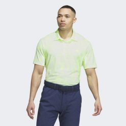 Koszulka polo Ultimate365 Print. Białe koszulki polo męskie ADIDAS, m, bez wzorów, z materiału, sportowe, bez kołnierzyka, bez ramiączek. W wyprzedaży za 166.90 zł.