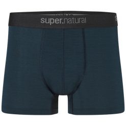 Bokserki sportowe męskie SUPER.NATURAL. Niebieskie bielizna termoaktywna męska super.natural, m, bez wzorów, bez ramiączek. Za 219.99 zł.