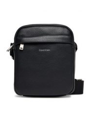 Calvin Klein Saszetka Raised Reporter LV04D3160G Czarny. Czarne saszetki męskie Calvin Klein, bez wzorów, ze skóry. Za 239.99 zł.