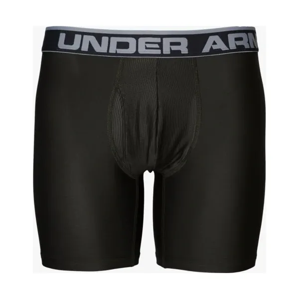 Under Armour Bokserki Original 6 Boxerjo , czarny, rozmiar S. Czarne bokserki męskie Under Armour, m, bez wzorów, z elastanu. W wyprzedaży za 59.99 zł.