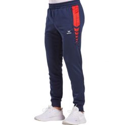 Spodnie dresowe Erima Worker Six Wings. Czerwone spodnie dresowe męskie Erima, bez wzorów, z dresówki. Za 178.50 zł.