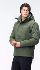 Męska kurtka zimowa ocieplana membrana 20000mm Elbrus Dilox rozmiar M. Kurtki męskie ELBRUS, na zimę, m, bez wzorów, bez ramiączek, bez kaptura. Za 511.21 zł.