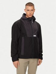 Helly Hansen Kurtka przeciwdeszczowa Rig Rain Jacket 54096 Czarny Regular Fit. Czarne kurtki outdoor męskie Helly Hansen, m, bez wzorów, z syntetyku, bez kaptura, outdoorowe. Za 559.99 zł.