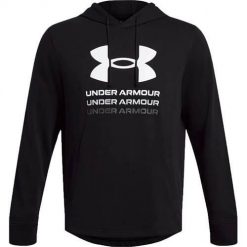 Bluza sportowa męska Under Armour B23506. Białe bluzy nierozpinane męskie Under Armour, m, bez wzorów, sportowe, bez ramiączek, z kapturem. Za 352.00 zł.
