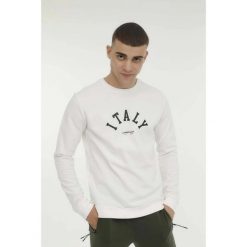 Bluza męska LUMBERJACK ROBERT. Białe bluzy nierozpinane męskie Lumberjack, m, bez wzorów, bez ramiączek, bez kaptura. Za 129.99 zł.