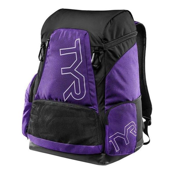 Plecak na basen unisex tyr alliance team backpack 45l. Czarne plecaki męskie TYR, bez wzorów, z poliesteru. Za 429.99 zł.