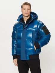 BOSS Kurtka puchowa Ronnie 50522627 Niebieski Regular Fit. Niebieskie kurtki męskie Boss, m, bez wzorów, z puchu, bez ramiączek, bez kaptura. Za 2,449.00 zł.