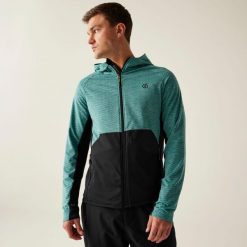 Bluza męska z kapturem Assimilate III Dare 2b. Niebieskie bluzy nierozpinane męskie Dare 2B, m, bez wzorów, bez ramiączek, z kapturem. W wyprzedaży za 242.15 zł.