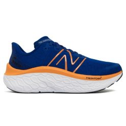 Buty męskie New Balance Fresh Foam Kaiha Road MKAIRCS1 – niebieskie. Niebieskie buty do biegania męskie New Balance, bez wzorów, z gumy, bez zapięcia, do biegania. Za 529.99 zł.