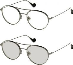 Moncler Okulary przeciwsłoneczne Męskie Moncler PHOTOCHROMIC SHINY GUNMETAL. Szare okulary przeciwsłoneczne męskie MONCLER, bez wzorów. Za 409.88 zł.
