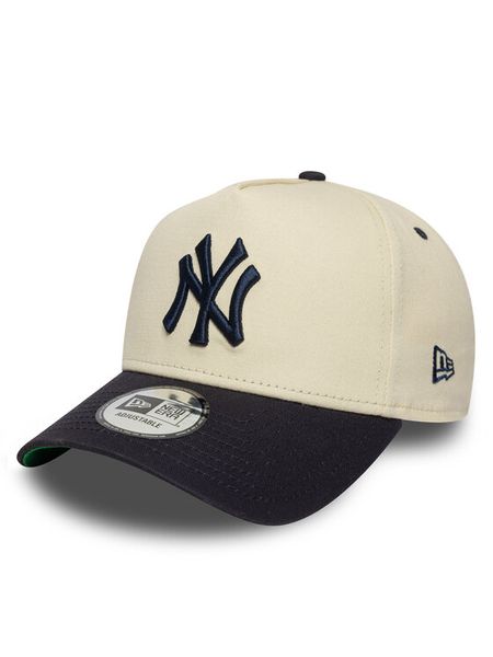 New Era Czapka z daszkiem New York Yankess All Star Game Patch E-Frame 60667700 Beżowy. Brązowe czapki męskie New Era, bez wzorów, z bawełny, retro. Za 179.99 zł.